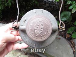 DIETZ VESTA NEW YORK CENTRAL RAILROAD LANTERN 1929 Very Good Condition