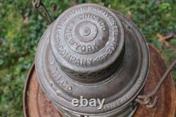 Delaware & Hudson Railroad Company Bell Bottom Lantern Embossed Globe D&h Rr