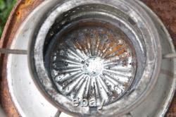 Delaware & Hudson Railroad Company Bell Bottom Lantern Embossed Globe D&h Rr