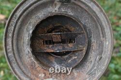 Delaware & Hudson Railroad Company Bell Bottom Lantern Embossed Globe D&h Rr