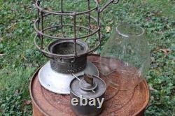 Delaware & Hudson Railroad Company Bell Bottom Lantern Embossed Globe D&h Rr