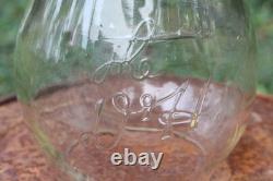 Delaware & Hudson Railroad Company Bell Bottom Lantern Embossed Globe D&h Rr