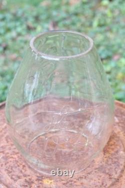 Delaware & Hudson Railroad Company Bell Bottom Lantern Embossed Globe D&h Rr