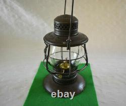 Delaware & Hudson (d&h) Railroad C. T. Ham #39 B-b Lantern Emboss'd Script Globe