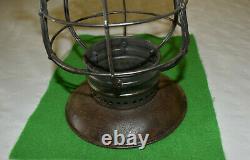 Delaware & Hudson (d&h) Railroad C. T. Ham #39 B-b Lantern Emboss'd Script Globe