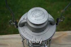 Delaware, Lackawanna & Western Railroad Dietz Vesta Lantern W Clear Unmk. Globe