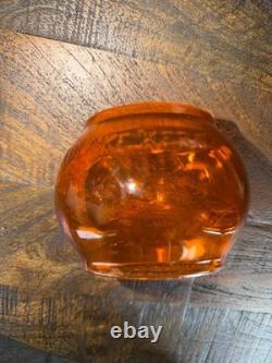 Denver And Interurban Railroad Lantern Amber Globe- D&i Rr