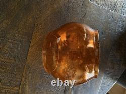 Denver And Interurban Railroad Lantern Amber Globe- D&i Rr