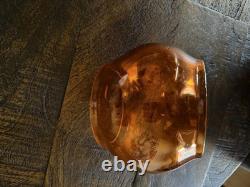 Denver And Interurban Railroad Lantern Amber Globe- D&i Rr