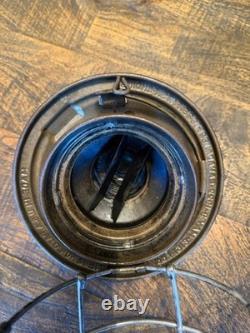 Denver And Interurban Railroad Lantern Amber Globe- D&i Rr