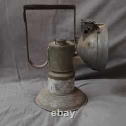 Dewar MFG Co ITP Carbide Hand Lamp Antique Railroad Inspection Lantern 1920s