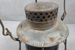 Dietz #39 Nickel-Plated Brass Bell Bottom Conductors Railroad Lantern