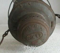 Dietz # 6 Boston & Albany Bell Bottom Railroad Lamp Lantern