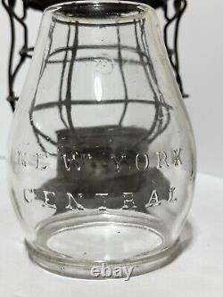 Dietz # 6 New York Central Railroad Lantern AMAZING GLOBE Says New York Central