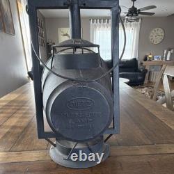 Dietz Acme Inspector Lamp New York USA Railroad Lantern Collectible