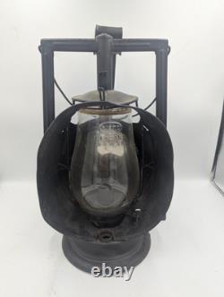 Dietz Black ACME Railroad Inspectors Lamp Fitzall Globe New York Train Lantern