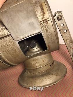 Dietz Convex Railroad Lantern Headlight Spotlight Vintage Antique