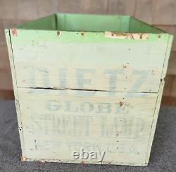 Dietz Lanterns Railroad Globe Street Lamp Wood Shipping Crate Large 27.75 No. 3