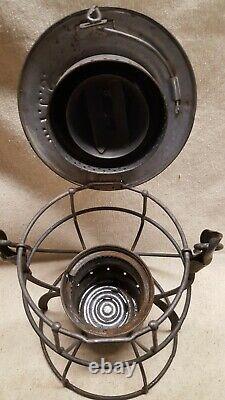 Dietz N. Y. C. S. Railroad Lantern # 999 Kerosene Clear Onion Globe USA