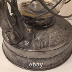 Dietz No. 2 Blizzard Vintage Lantern Railroad Hurricane Tubular Glass Made in USA