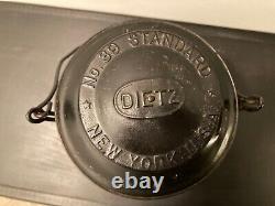 Dietz No. 39 Standard N. Y. C. RR Railroad Lathern Embossed Globe