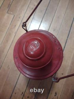 Dietz Railroad Nautical Lantern Shroud Blinder Red Excellent Ww1 Rare 14 Marine