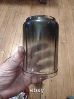Dietz Railroad Nautical Lantern Shroud Blinder Red Excellent Ww1 Rare 14 Marine