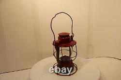 Dietz Vesta New York, Antique Vintage N. Y. N. H. & H. Railroad Lantern -37e