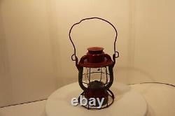 Dietz Vesta New York, Antique Vintage N. Y. N. H. & H. Railroad Lantern -37e