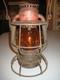Dietz Vesta New York Central LINES Railroad Lantern With Marked AMBER NYCL Globe