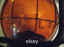 Dietz Vesta New York Central LINES Railroad Lantern With Marked AMBER NYCL Globe