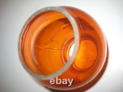 Dietz Vesta New York Central LINES Railroad Lantern With Marked AMBER NYCL Globe