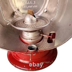 Dietz Vintage Railroad Lamp 15 Tall As-is Missing Pieces