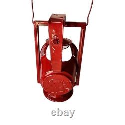 Dietz Vintage Railroad Lamp 15 Tall As-is Missing Pieces
