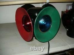 Dressel 4 Way Railroad Switch Lantern-plastic Lenses