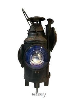 Dressel Antique Railroad Lantern Arlington NJ Switch Light 4-way