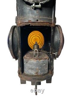 Dressel Antique Railroad Lantern Arlington NJ Switch Light 4-way