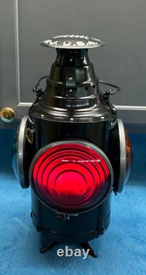 Dressel Arlington N. J. 4 Way Railroad Lantern