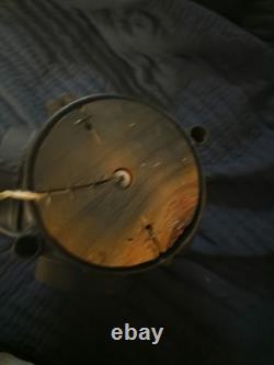 Dressel Arlington N. J. 4 Way Railroad Lantern With Chimney And Burner Red Blue