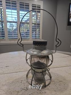 Dressel Arlington, N. J. Kerosene railroad hand-signal lantern