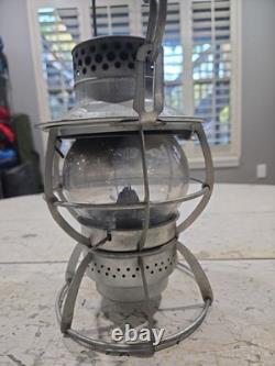 Dressel Arlington, N. J. Kerosene railroad hand-signal lantern