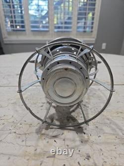 Dressel Arlington, N. J. Kerosene railroad hand-signal lantern