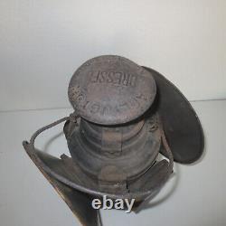 Dressel Arlington NJ Railroad Switch Lamp Lantern Signal Train Light