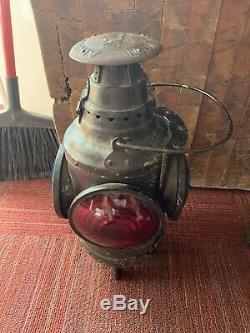 Dressel Arlington NJ Switch Lantern Railroad Kerosene Lamp Free Shipping