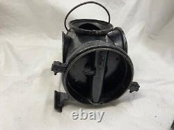 Dressel Arlington NJ USA 4-Way Signal 16 Kero Oil Railroad Lantern Antique