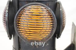 Dressel Arlington NJ USA 4-Way Signal 16 Kero Oil Railroad Lantern Antique Dressel Arlington NJ USA 4-Way Signal 16 Kero Oil Railroad Lantern Antique