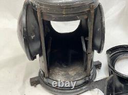 Dressel Arlington NJ USA 4-Way Signal 16 Kero Oil Railroad Lantern Antique