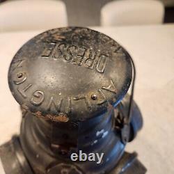 Dressel Arlington NJ USA Antique Railroad 4 way switch lantern light Free Stands