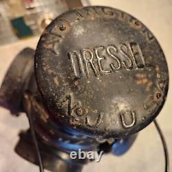 Dressel Arlington NJ USA Antique Railroad 4 way switch lantern light Free Stands