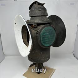 Dressel Arlington Wabash Railroad Switch Lamp Lantern Signal Train Light